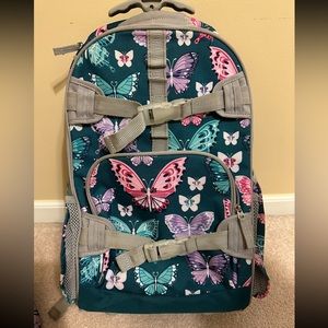 Pottery Barn rolling backpack and lunch bag set